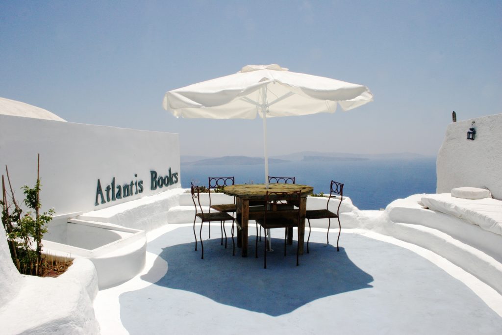 Photo courtesy of Atlantis Books, Coveted Addresses: 5 Places to Uncover in Santorini