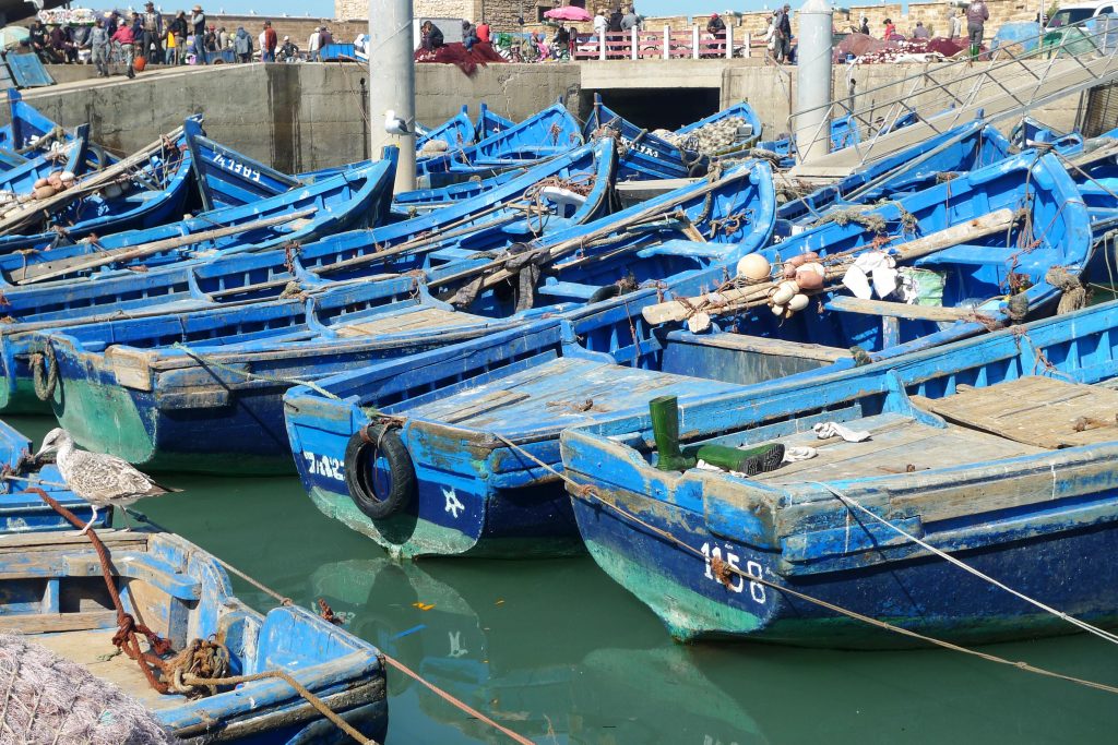 Essaouira boats